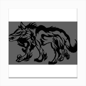 Wolves 2 Canvas Print