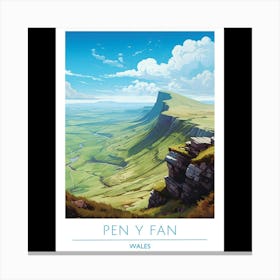 Pen Y Fan Wales Canvas Print