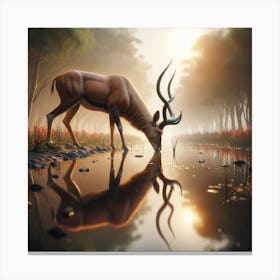 Antelope 3 Canvas Print