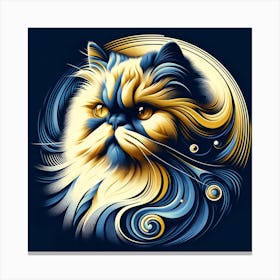 Persian Cat 02 Canvas Print