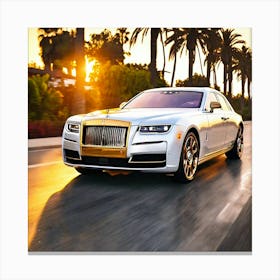 Rolls Royce Ghost Canvas Print