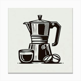 Coffee Maker 4 Canvas Print