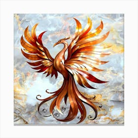 The Mythical Rebirth Canvas Print