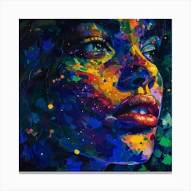 Facepaint2 Canvas Print