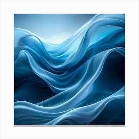 Abstract Symphony Visualized In Dynamic Curves The Flowing Elegance Of A Graceful And Intricate Des Canvas Print