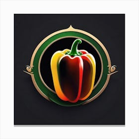 Pepper Logo 14 Canvas Print