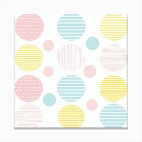 Polka Dots 3 Canvas Print