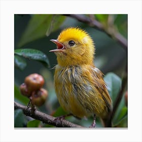 Yellow Warbler Canvas Print