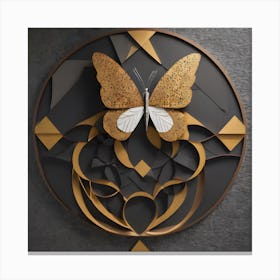 Butterfly Wall Art 2 Canvas Print