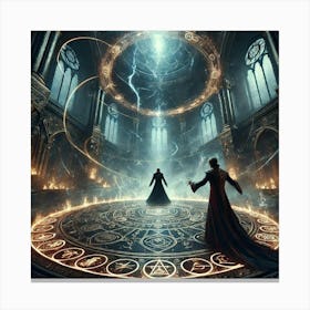 Ritual Of Ascendance Canvas Print