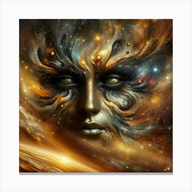 Face Of The Universe 1 Canvas Print