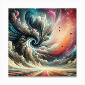 'Clouds' Canvas Print