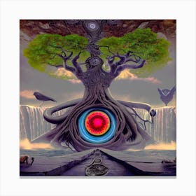 Tree Of Qliphoth Adventure Beyond The Mask Canvas Print