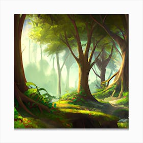 Beautiful Forest 2 Canvas Print