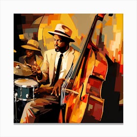Jazz Musicians 22 Canvas Print