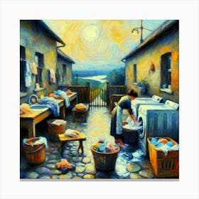 Laundry Room Canvas Print