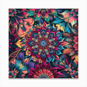 Mandala Pattern 1 Canvas Print