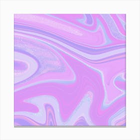 Purple Marble Wallpaper Canvas Print