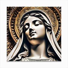 Virgin Mary 31 Canvas Print