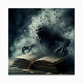 Book Of The Dead 4 Canvas Print