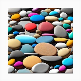 Pebbles Canvas Print