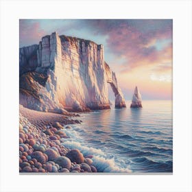 White Cliffs 3 Canvas Print