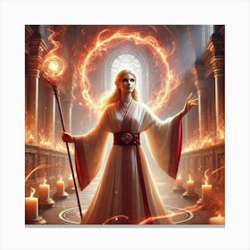 Volka Narys Zealot Embrace Converted Canvas Print