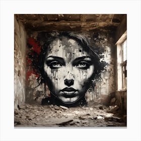 Street Art Canvas Print