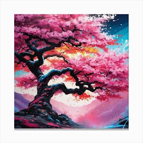 Cherry Blossom Tree 15 Canvas Print