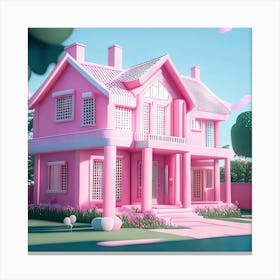 Barbie Dream House (897) Canvas Print