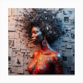 Afrofuturism 6 Canvas Print