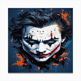 Joker Canvas Print