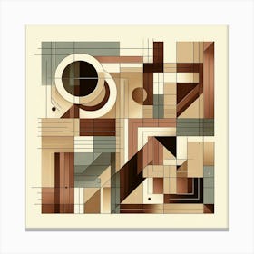 Abstract Geometric Design 4 Canvas Print