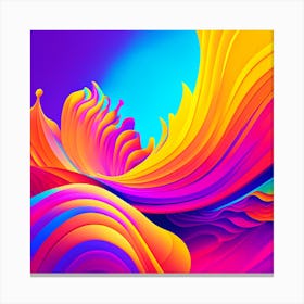Spectrum Of Colours Canvas Print