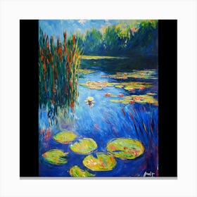 Water Lilies 3 Canvas Print