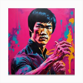 Bruce Lee 2 Canvas Print