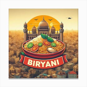 Briyani Canvas Print