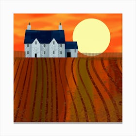 The Ploughed Field Canvas Print