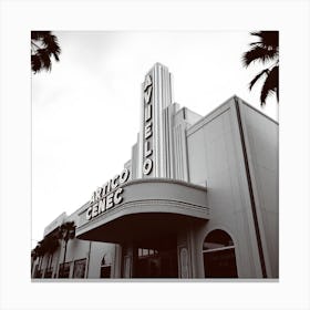 Orlando Movie Theater Canvas Print