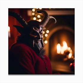 Devil Mask Canvas Print