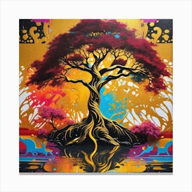 Tree Of Life 327 Canvas Print