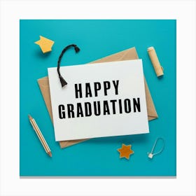 Happy Graduation 3 Canvas Print