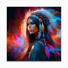 Exotic Beauty Artwork 38 Canvas Print