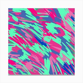 Spring Abstract Painting Canvas Print