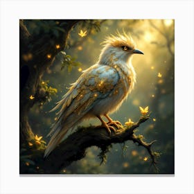 Radiant Bird Canvas Print