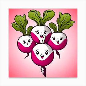 Radish 33 Canvas Print