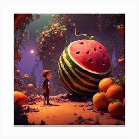 Watermelon 1 Canvas Print