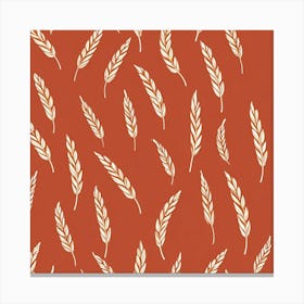 Wheat Ears Art Print Canvas Print