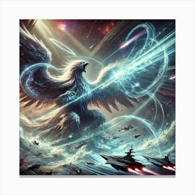 Gust Barrage Canvas Print