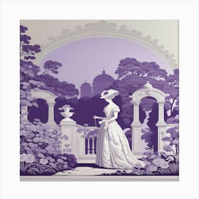 Lavender idyll Canvas Print